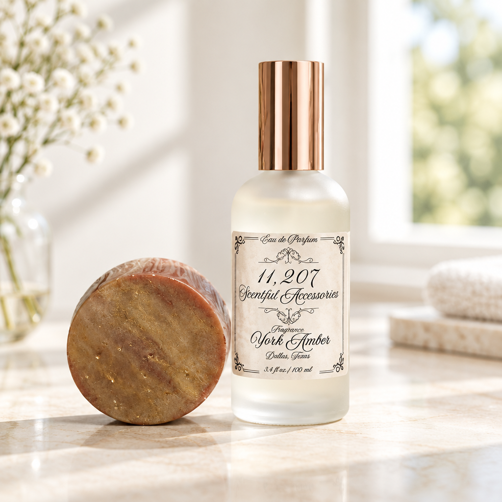 York Amber Eau de Parfum + Soap Set