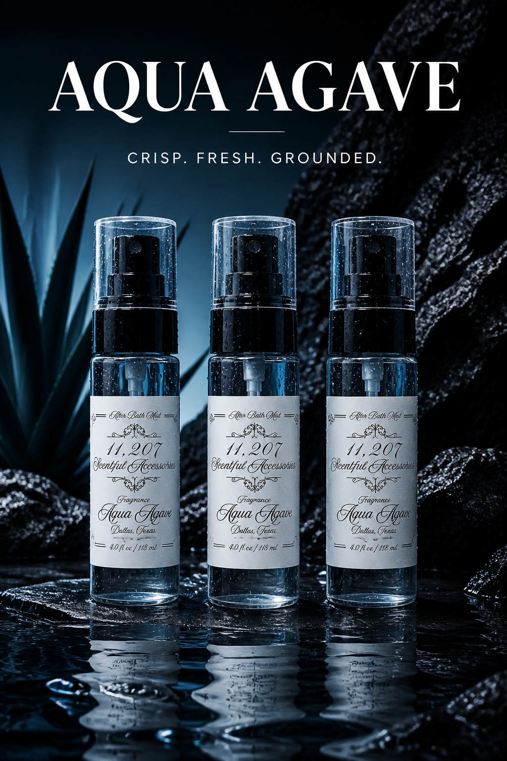 Men's After Bath Mist - Aqua Agave